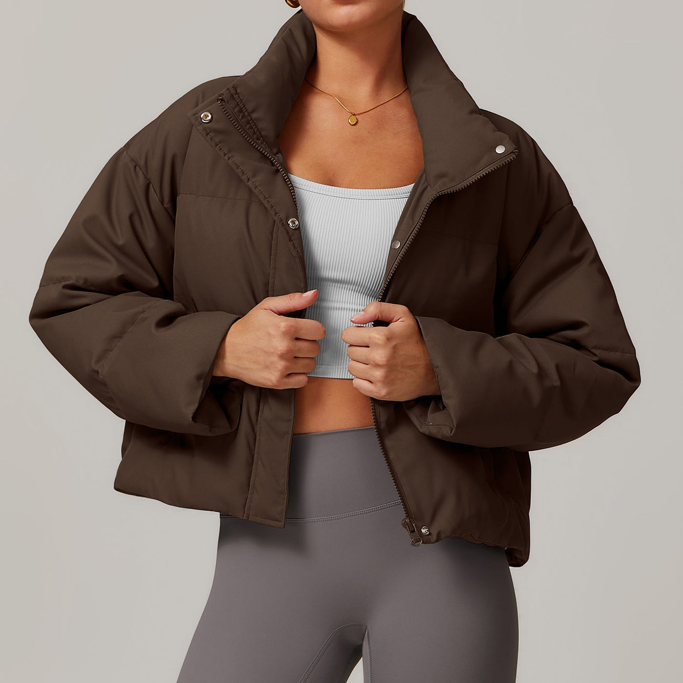 Chaqueta Acolchada de Invierno FrostGlow – Calidez Fácil y Comodidad Todo el Día
