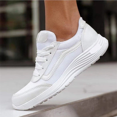 Zapatos de Mujer con Cordones y Corte Bajo – Estilo Deportivo Casual