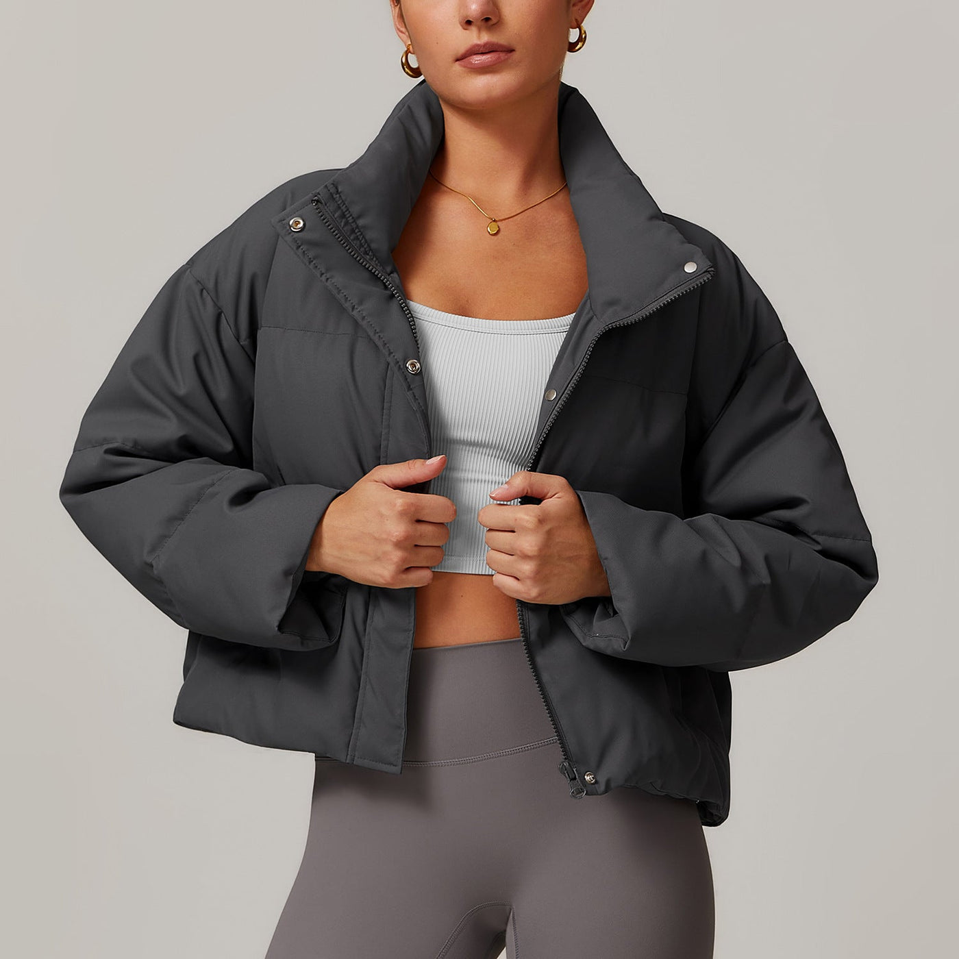 Chaqueta Acolchada de Invierno FrostGlow – Calidez Fácil y Comodidad Todo el Día
