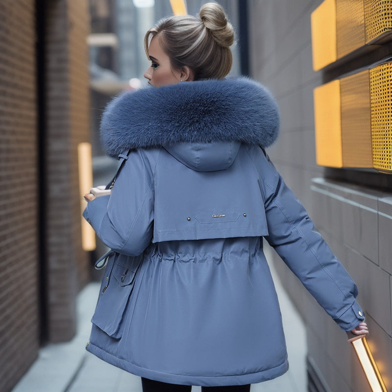 Chaqueta Acolchada con Capucha Arctic Bloom – Calidez Fácil con Estilo Atemporal
