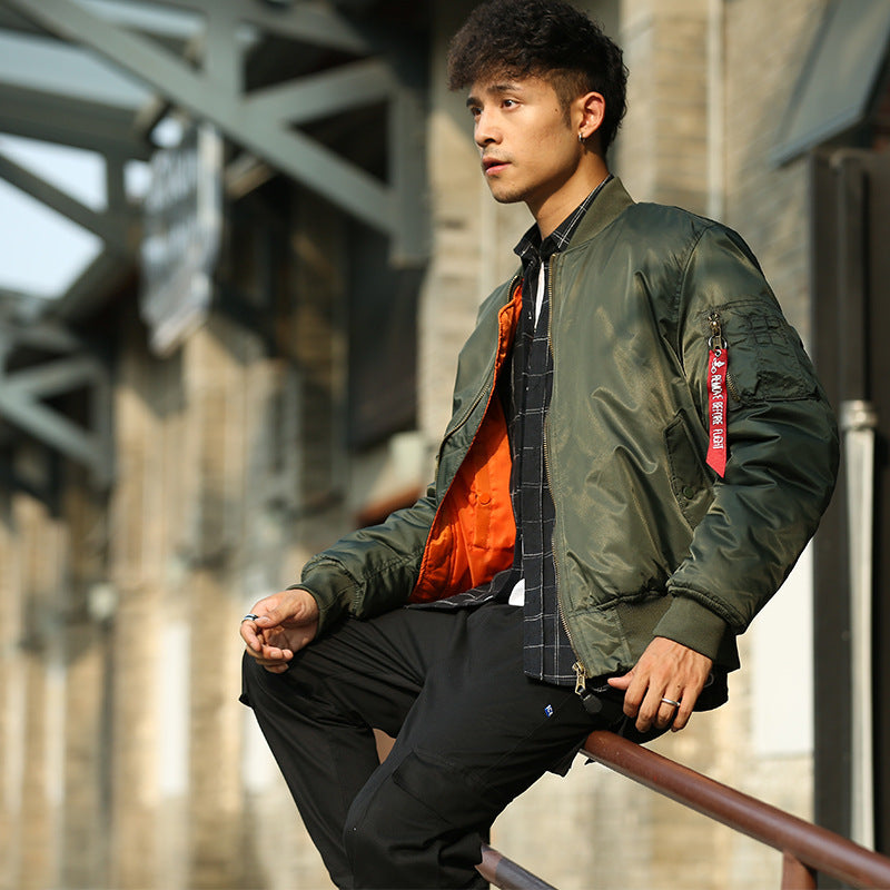 Chaqueta de Béisbol Térmica Alpha para Hombre – Impermeable y Acolchada para el Invierno