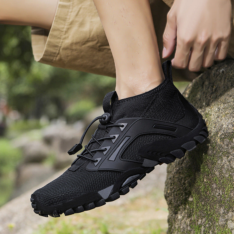 Zapatillas de Senderismo para Hombre – Diseño Transpirable y Antideslizante